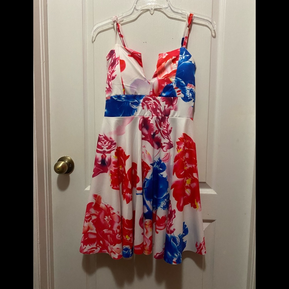 Floral dress. Used only once.